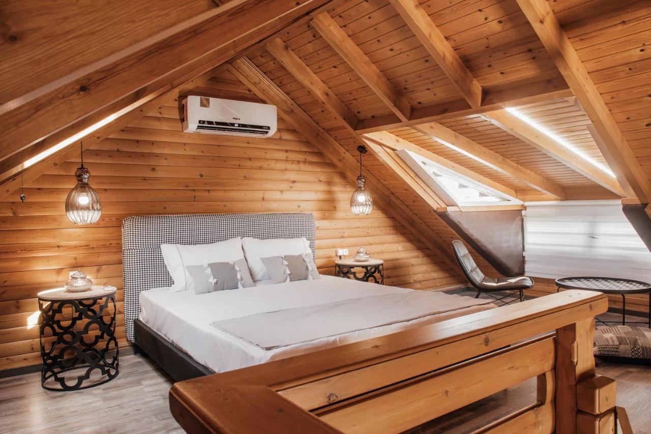 Wood House "Private Spa" Vergia Екстериор снимка