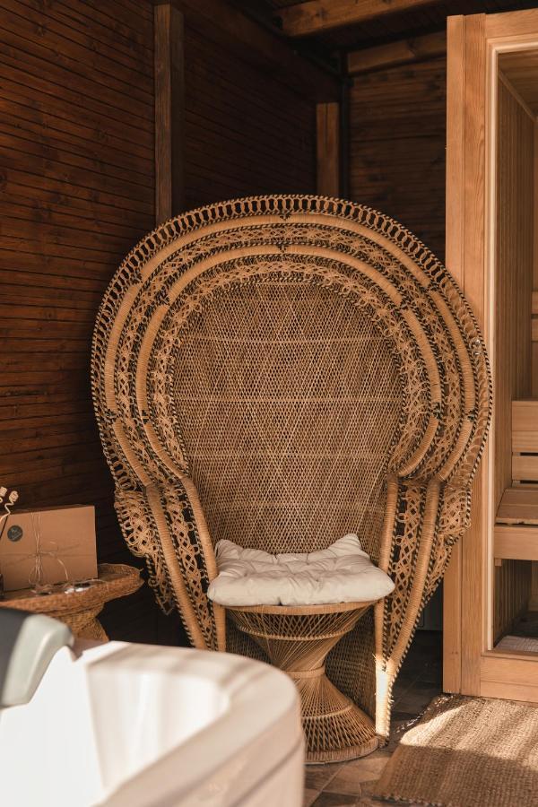 Wood House "Private Spa" Vergia Екстериор снимка